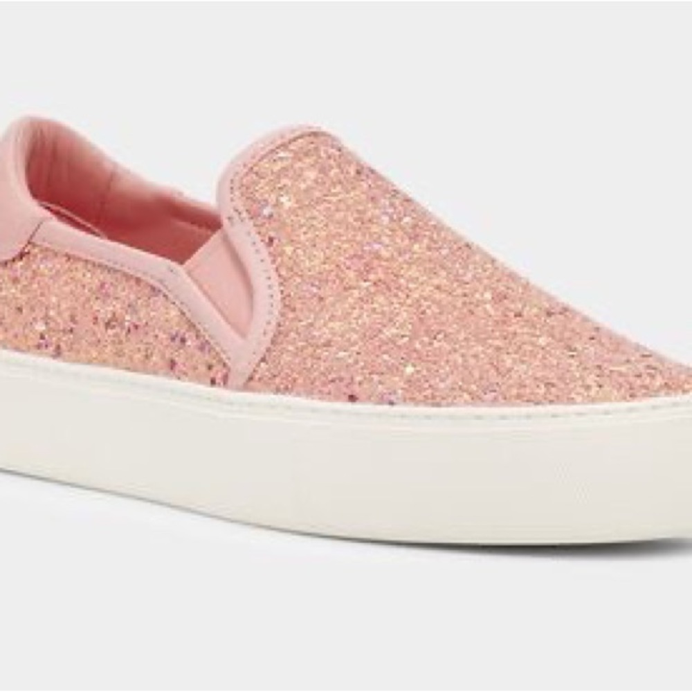 UGG PINK GLITTER JASS SLIP ON - Picture 2 of 5